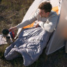 Мешок спальный NATUREHIKE CW400 NH18C400-D с утиным пухом серый 6927595794562
